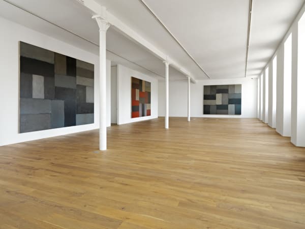 Iona 2004-06 oil on linen, three parts Installation view at Ingleby for the exhibition Iona 17 April - 19 June 2010 279 x 336cm each